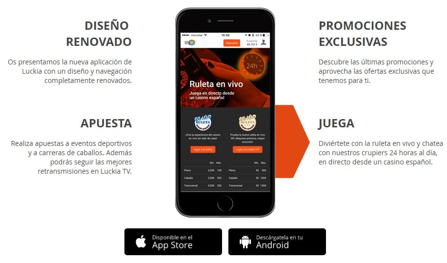 Luckia app