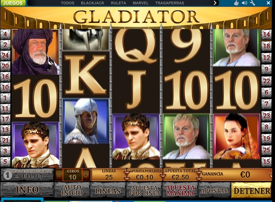Gladiator Playtech