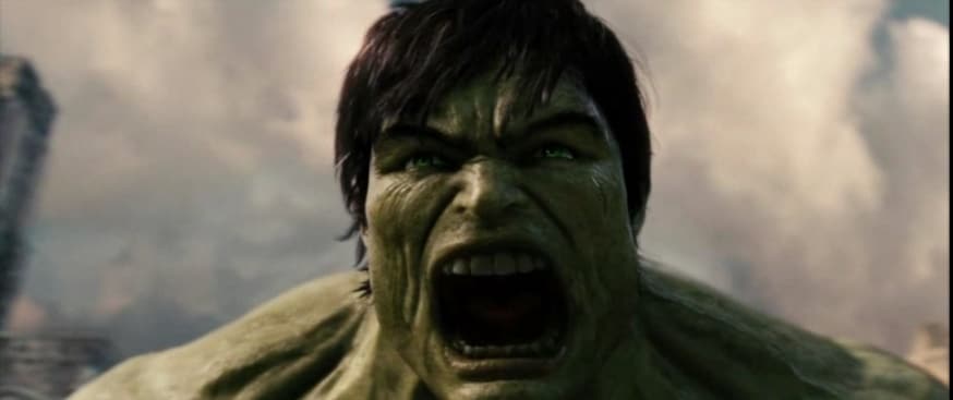 The incredible Hulk intro