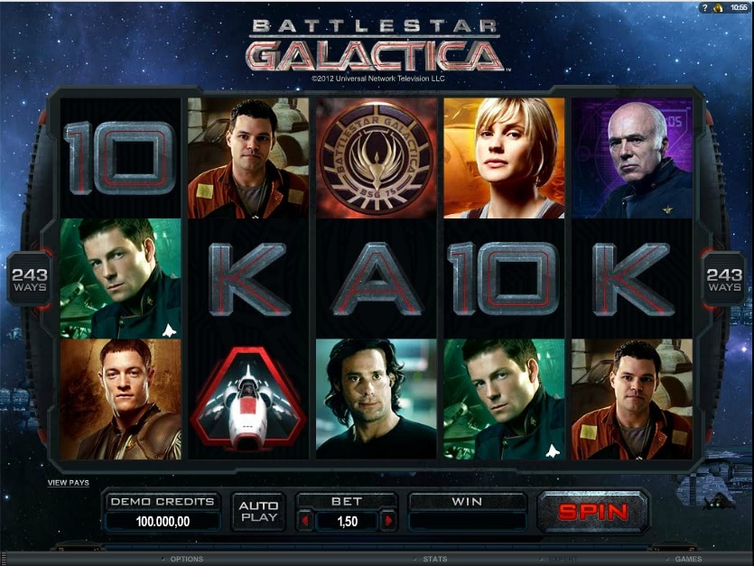 Battlestar Galactica tragaperras