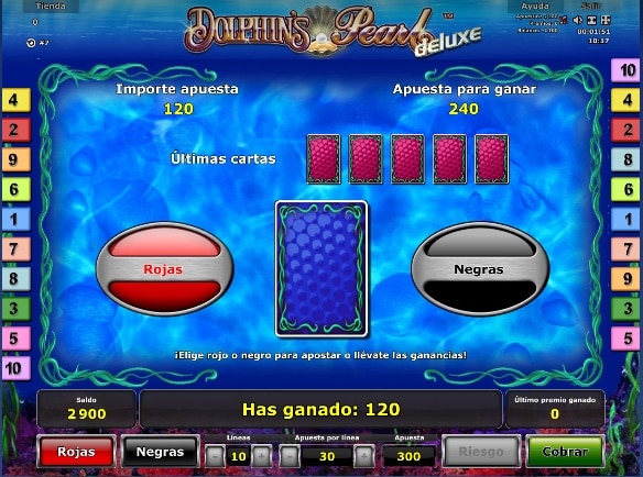 Dolphin´s Pearl Deluxe riesgo
