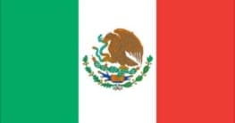 México bandera