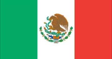 México bandera