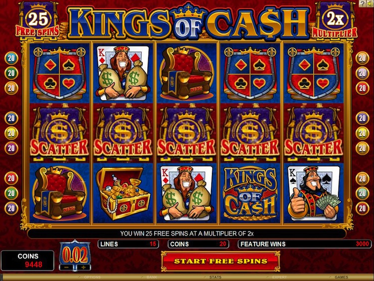 King of cash jugando