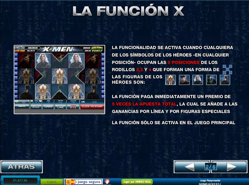 X-Men función X