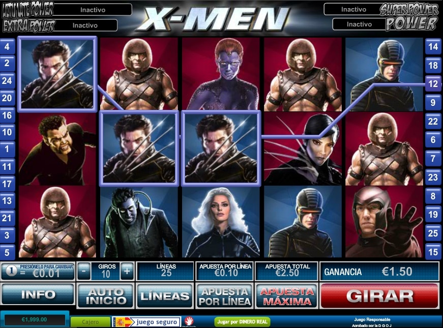 X-Men premio
