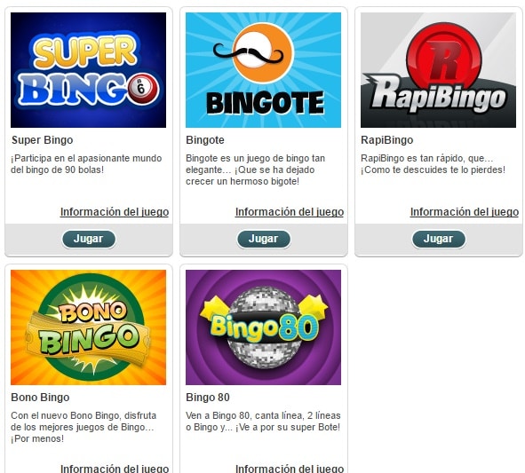 Canal Bingo bingo