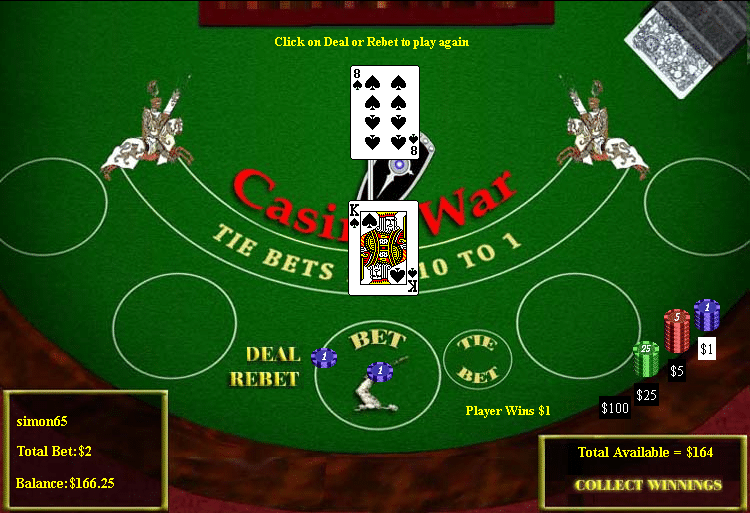 Casino War online