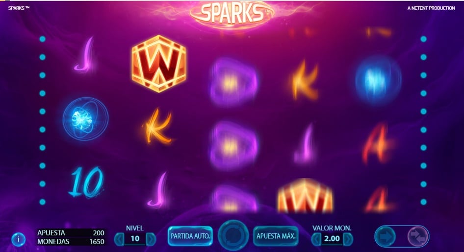 Sparks jugando