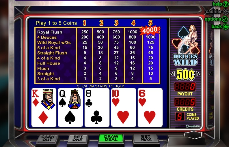 Video Poker en el casino online
