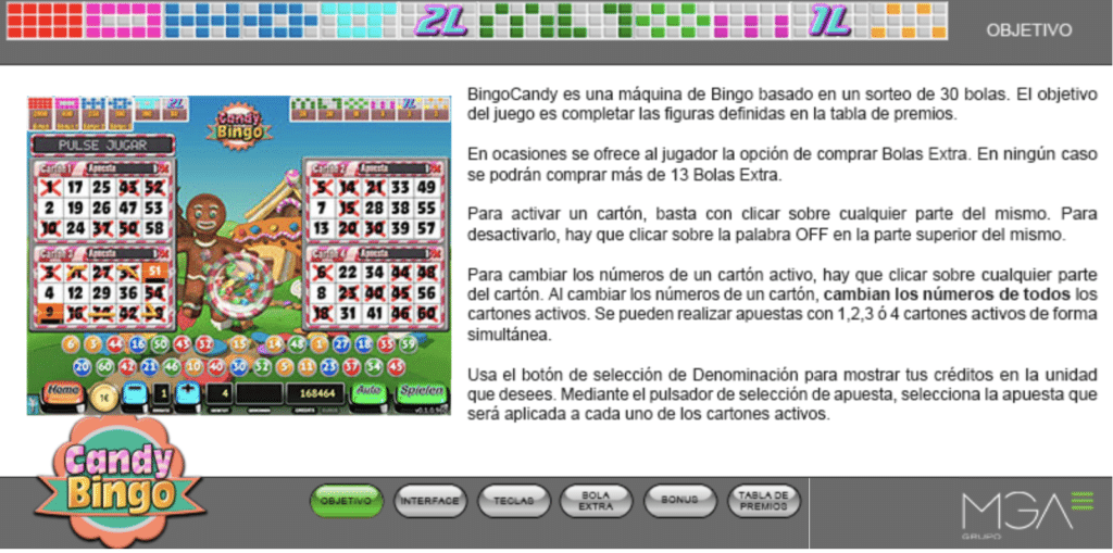 Candy juego