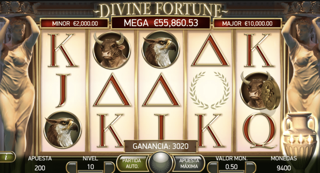 Divine Fortune premio