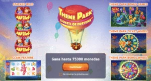 Tragaperras online Theme Park