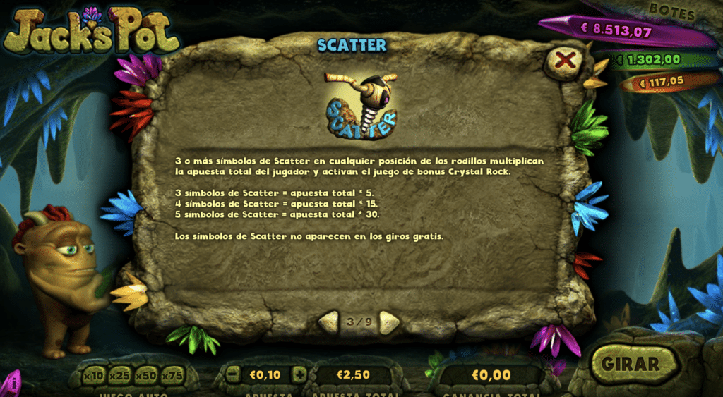 Jack´s Pot Scatter