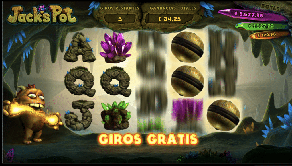 Jack´s Pot Scatter jugando