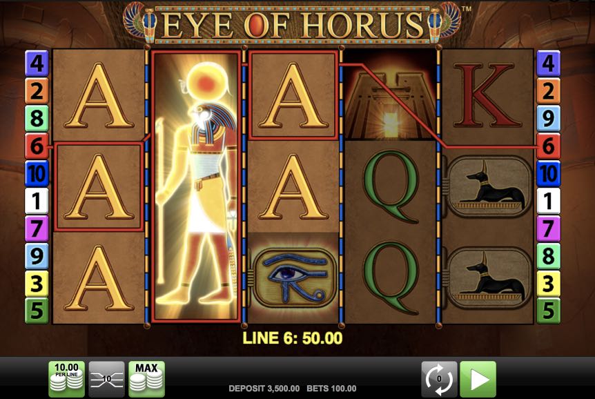 Eye of Horus comodín