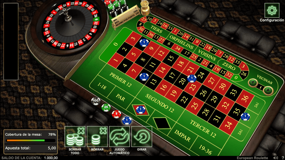888Casino Ruleta