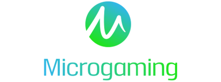 Logo del proveedor de juegos de casino online Microgaming