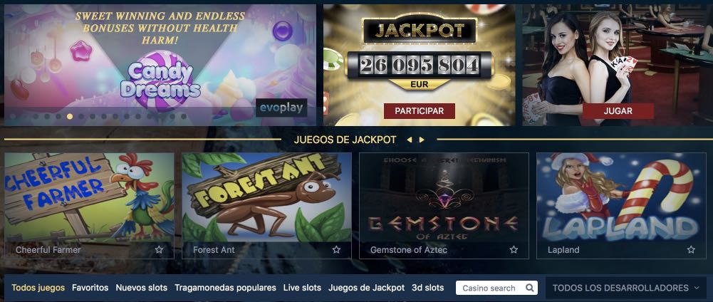 1xslot tragaperras