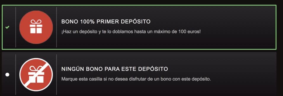 Circus.es métodos de pago