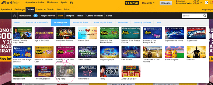 casinocomparador_kong_slots
