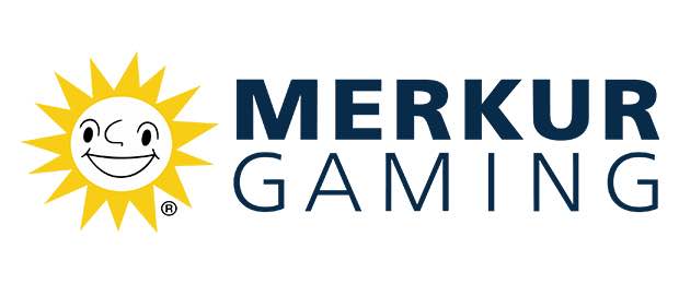 Logo del proveedor de software de casino online Merkur Gaming