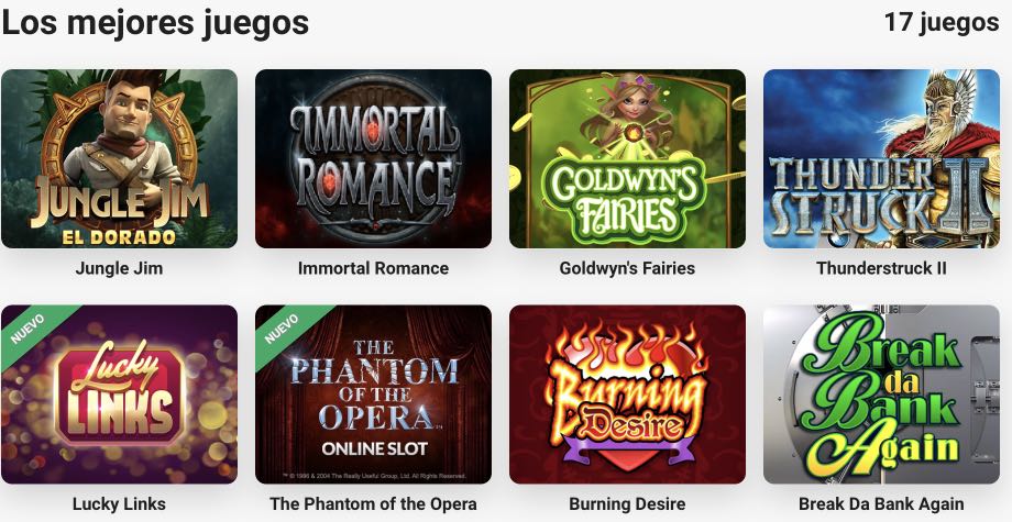 Los mejores juegos
