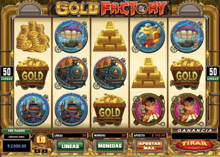Tragaperras online Gold Factory