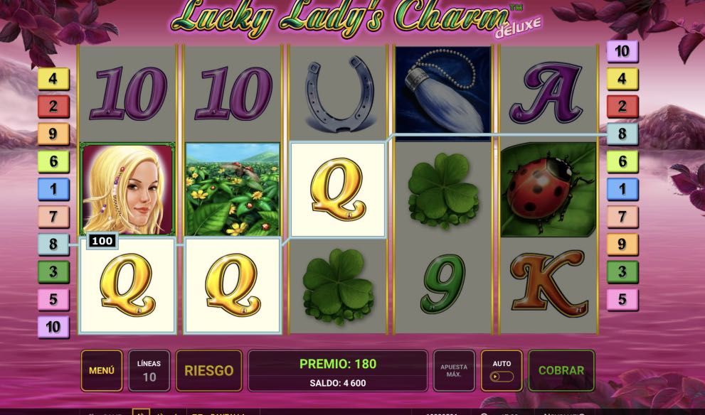 Lucky Lady’s Charm Deluxe premio