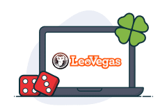 Logo del casino online LeoVegas
