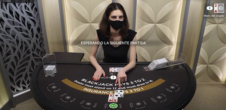 Blackjack Live en el Casino Estrella