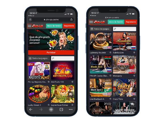 Pin-Up Casino móvil online