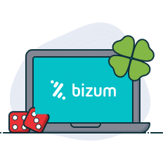 Logo del método de pago Bizum en los casinos online