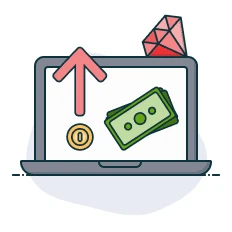 Elige la cantidad del depósito en el casino online